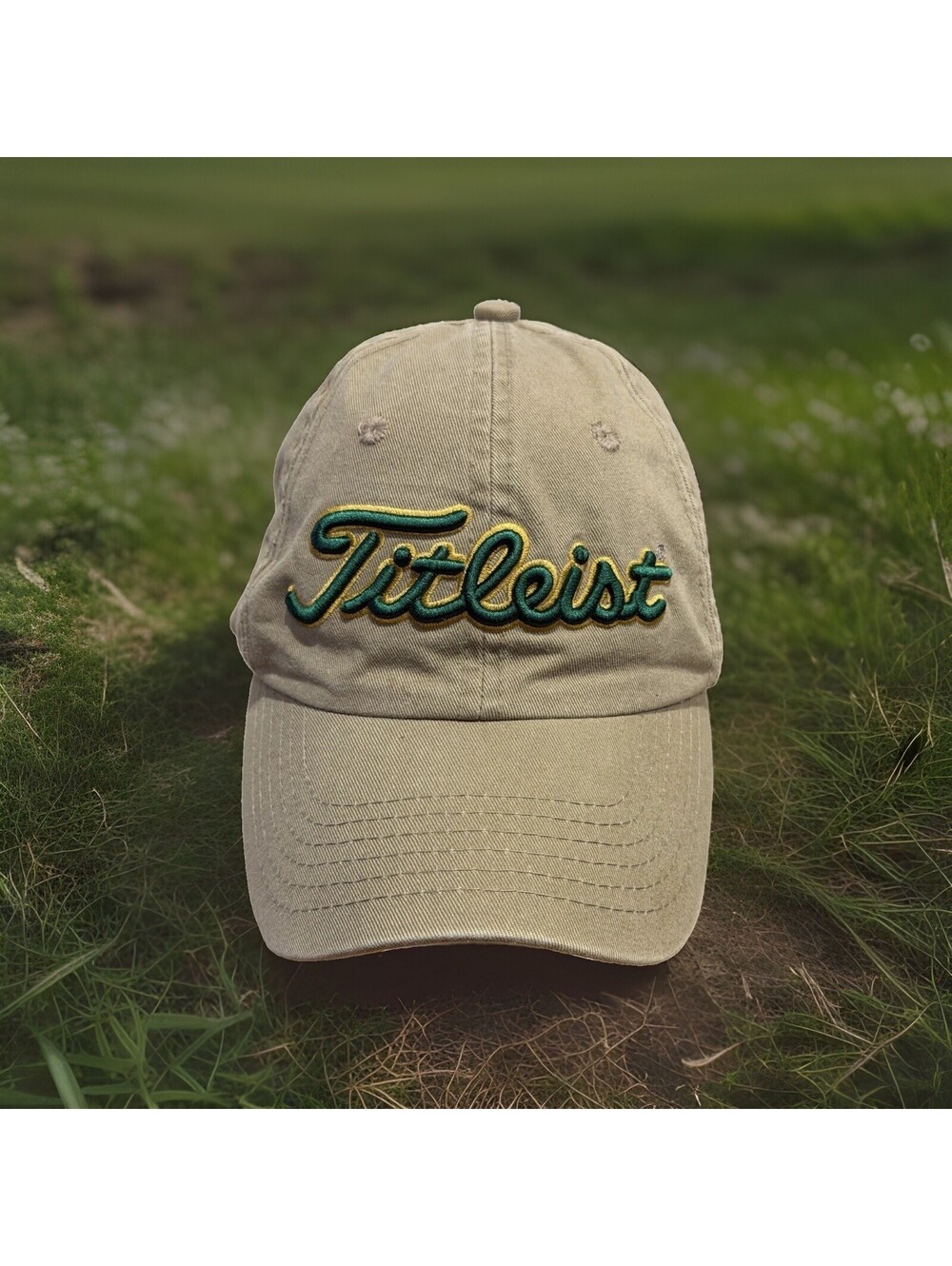 Titleist Golf Balls Rock Bridge High School Bruin Bear Golfing Baseball Cap